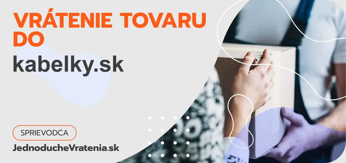 Ako postupovať pri vrátení tovaru do obchodu kabelky.sk?